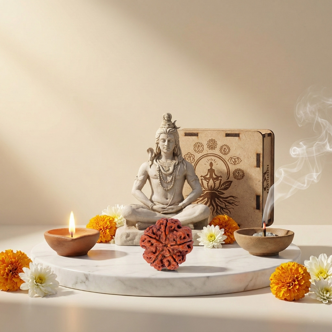 5 Mukhi Certified Rudraksha